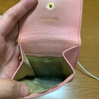 CHANEL ピンク コインケース 小銭入れ✨の画像