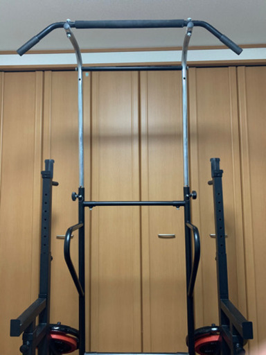 チンニング台、バーベルスタンドのセット(金額要相談)