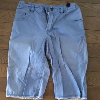 👖15０ｃｍ　ハーフパンツ（ズボン）　２点　まとめ売り　子ども服の画像