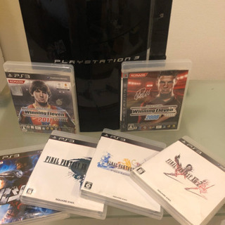 美品　PS3 初期型　60G ソフト６本付き　リモコン2つの画像