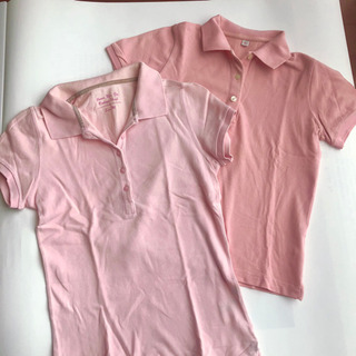 【0円！無料！】UNIQLO レディース ポロシャツ2枚セット