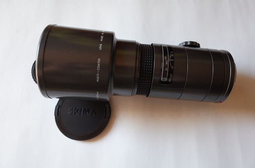 (ジャンク)SIGMA 400mm TELEPHOTO F5.6 (minolta SONY Aマウント)