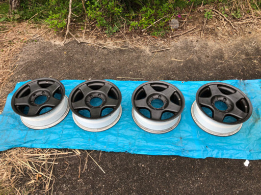 ブラットレーVホイール　5本　ジムニー、ランクル他