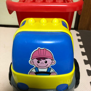 大きめブロック 収納トラック付きの画像