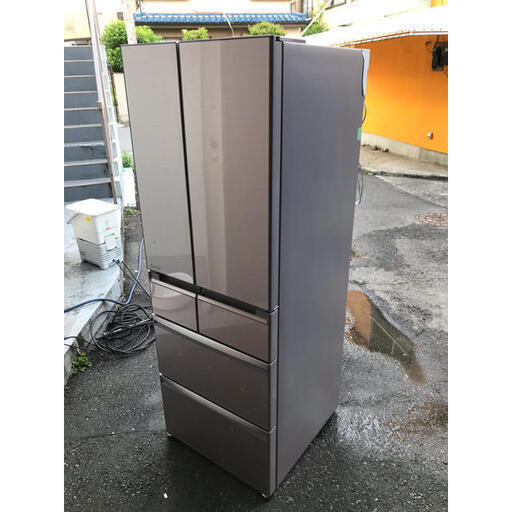 【?最大90日補償】MITSUBISHI 6ドア冷凍冷蔵庫 MR-WX53Z-P2 2016