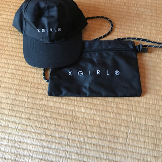 xgirlキャップ未使用、サコッシュセット値下げ！