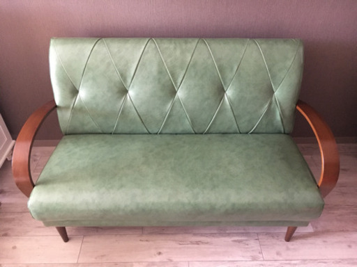 ⭐︎美品⭐︎ B-COMPANY レザーソファ(2.5人掛け)