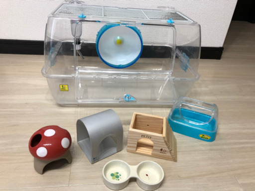 お譲り先決まりました！ハムスターゲージ（ルーミィ）