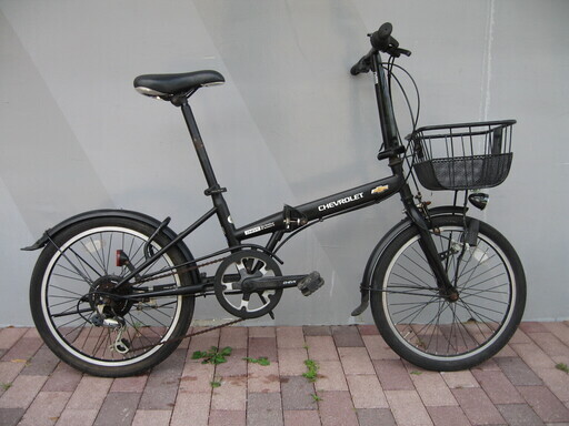 CHEVROLET ミニベロ　折りたたみ自転車　管理NO.20200508-6