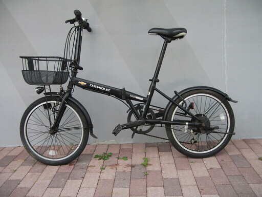 CHEVROLET ミニベロ　折りたたみ自転車　管理NO.20200508-6
