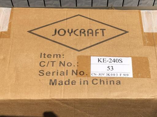 ★売却先決定★【新品未使用】ジョイクラフト ゴムボート KE-240S