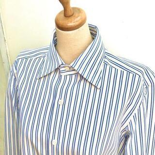 定価5万程　サルトリアアットリーニナポリシャツ38/15 イタリア製　100%コットン Sartoria Attolini Napoliの画像