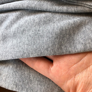 生地　リブニットカットソー生地　5m
