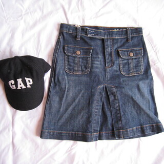 GAPスカート/帽子あげます