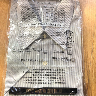 襟周り42 縦縞　Yシャツ　購入価格¥1800