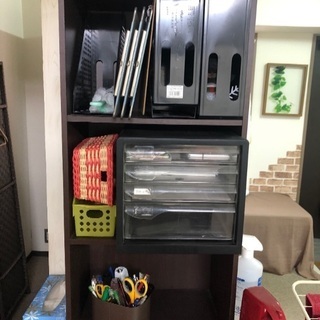 三段カラーボックス【5月25日までの引き取り限定】