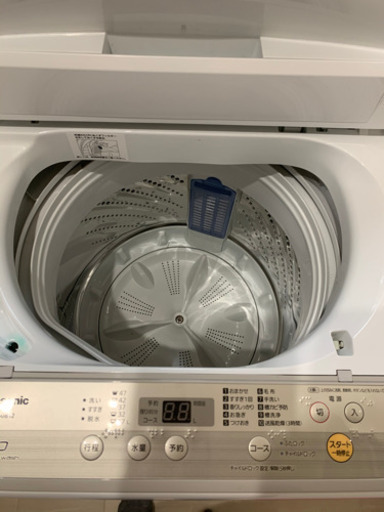 値下げしました❗️パナソニック　洗濯機　5キロ　2019年製　半年使用　