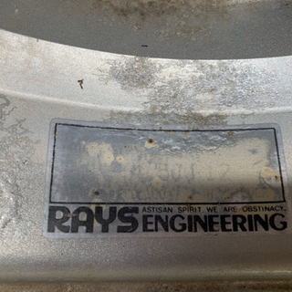 旧車　RAYS  SUPER  VOLK アルミエアロホイール2本セットの画像