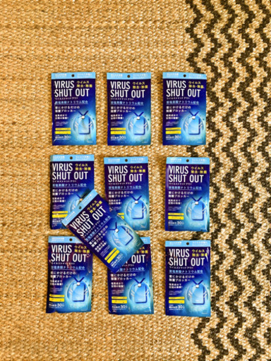 ウイルスシャットアウト　100個セット