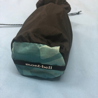 mont-bell プリント トレッキング レインポンチョの画像