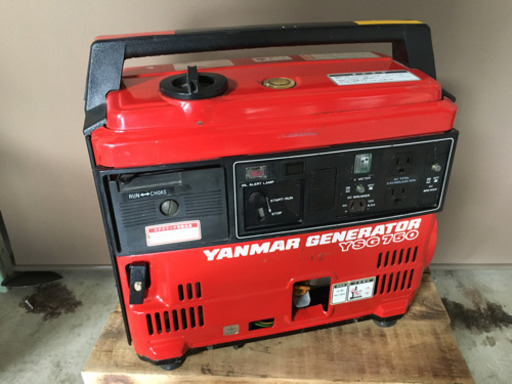 ヤンマーエンジン発電機　YSG750