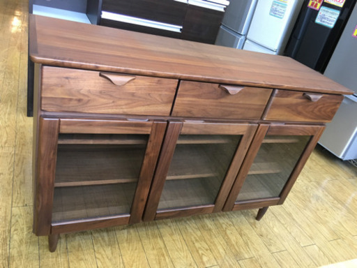 一生紀 isseiki モダンstyle サイドボード 天然木 ウォルナット VELOCE