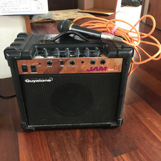 スピーカー(guyatone)andマイクの画像