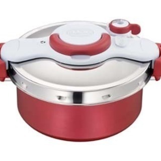 T-fal クリプソミニット デュオ 圧力鍋 5.2Lレッド 新品未使用 箱付き T-fal（ティファール） 圧力鍋 クリプソ ミニット デュオ ルージュ 5.2