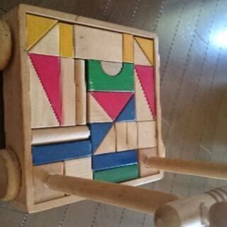 押し車の積み木 