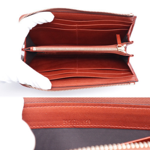 《GUCCI/グッチシマラブリー L字ファスナー 長財布》295671 未使用品