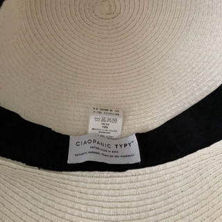 チャオパニックティピー　ハット　麦わら帽子の画像