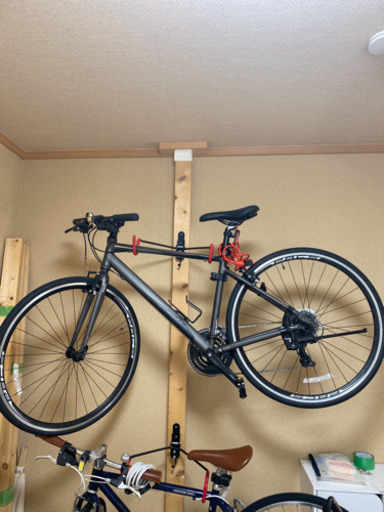 PAECISION クロスバイク　マットブラック