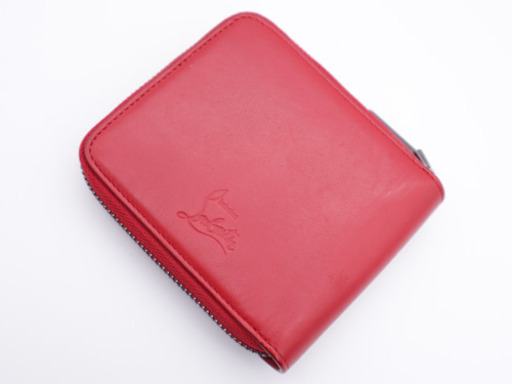 《Christian Louboutin/パネトーネ スパイク 二つ折り財布》