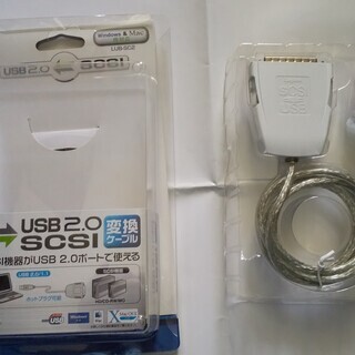 SCSI→USB2.0変換ケーブルの画像