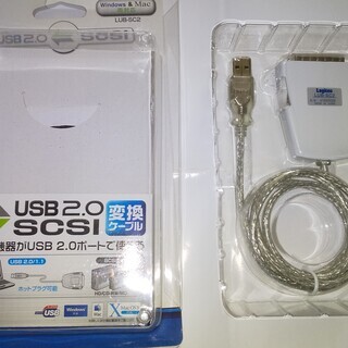 SCSI→USB2.0変換ケーブルの画像