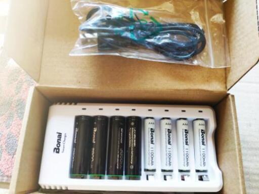 新品・　充電器+充電池セット PSE取得済