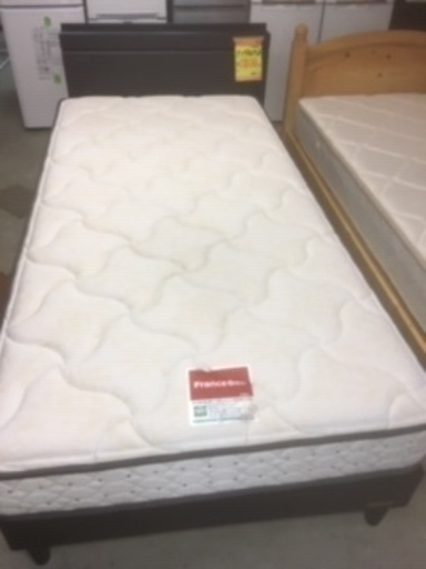 ＩＤ：Ｇ915291　マット付シングルベッド