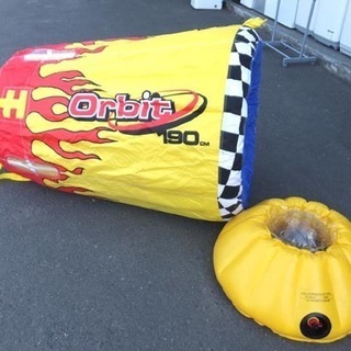 ▶マリンスポーツ アクティビティ トーイングチューブ Orbit 190cm SPORTS STUFF 一人乗り 海スポーツ ボートで引っ張る  ペイペイ対応 札幌市西区西野