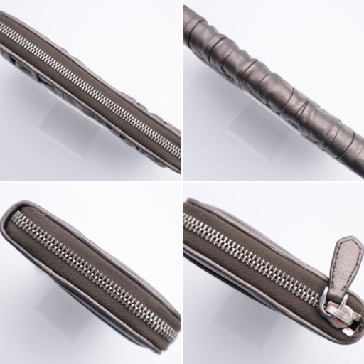 《PRADA/マテ ラッセ ラウンドファスナー長財布》 Aランク ギャラ 箱