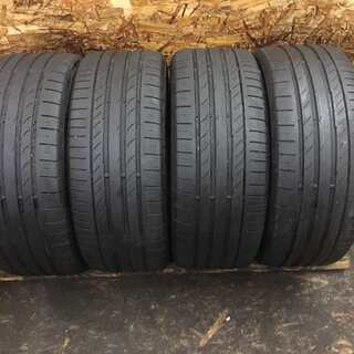 Continental ContiSportContact 5 SSR 235/50R18 18インチ 夏タイヤ 4本 2014年製 ヴェルファイア等 (VTB190) クレジットカード QR決済可能