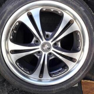 215/45R17 タイヤ・アルミホイール 4本セット 中古