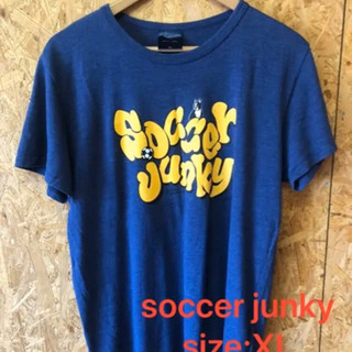 値下げしました！【soccer junky】Tシャツ XL