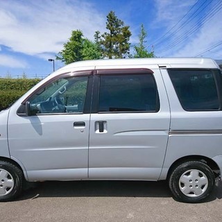 【成約済み】走行87560km 福祉車両スローパー アトレーワゴン 4WD 車検2年付 ４人乗り・オートマ・キーレス ・リモコン の画像