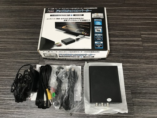[アナログ→HDMI変換器]アップスキャンコンバータ！希少です！