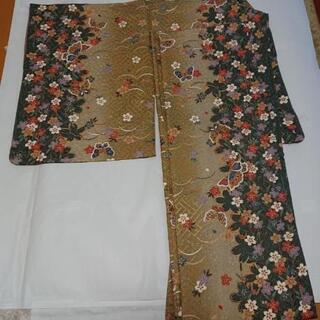 正絹☆着物☆小紋☆辻が花紋様