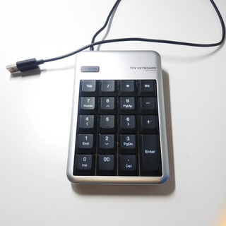USBで接続可能な「テンキー」