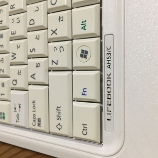 富士通　LIFE Book AH53/c 美品 すぐに使えます！の画像