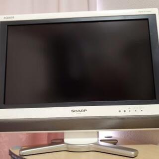液晶テレビ AQUOS  LC-20D50 [20V型ワイド](白色)