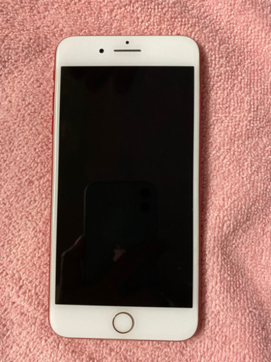 【取引終了】iPhone 7 Plus Red 128 GB SIMフリー