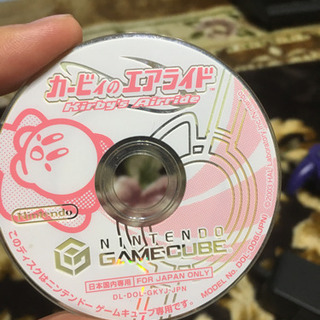 ゲームキューブセット（カービィのエアライドと一緒に）の画像